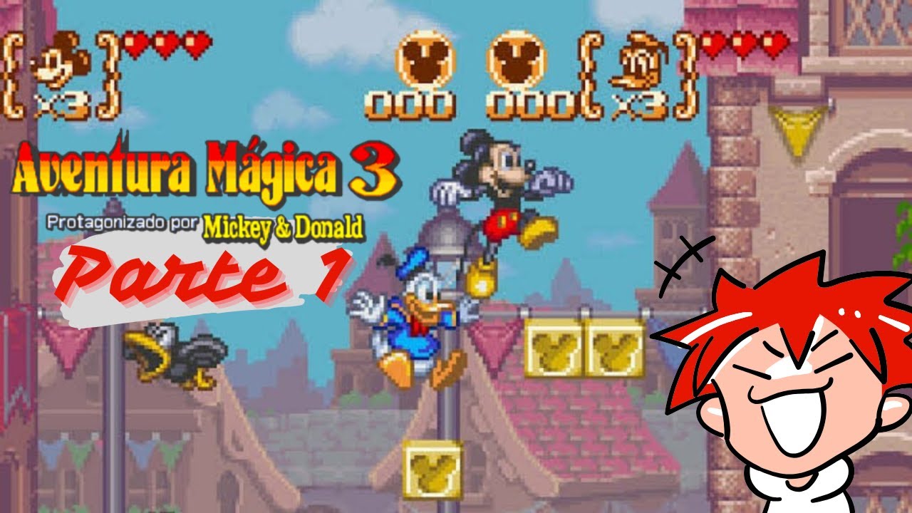 Zerando Mickey e Donald Magical Adventure 3 PT BR (PT 1)