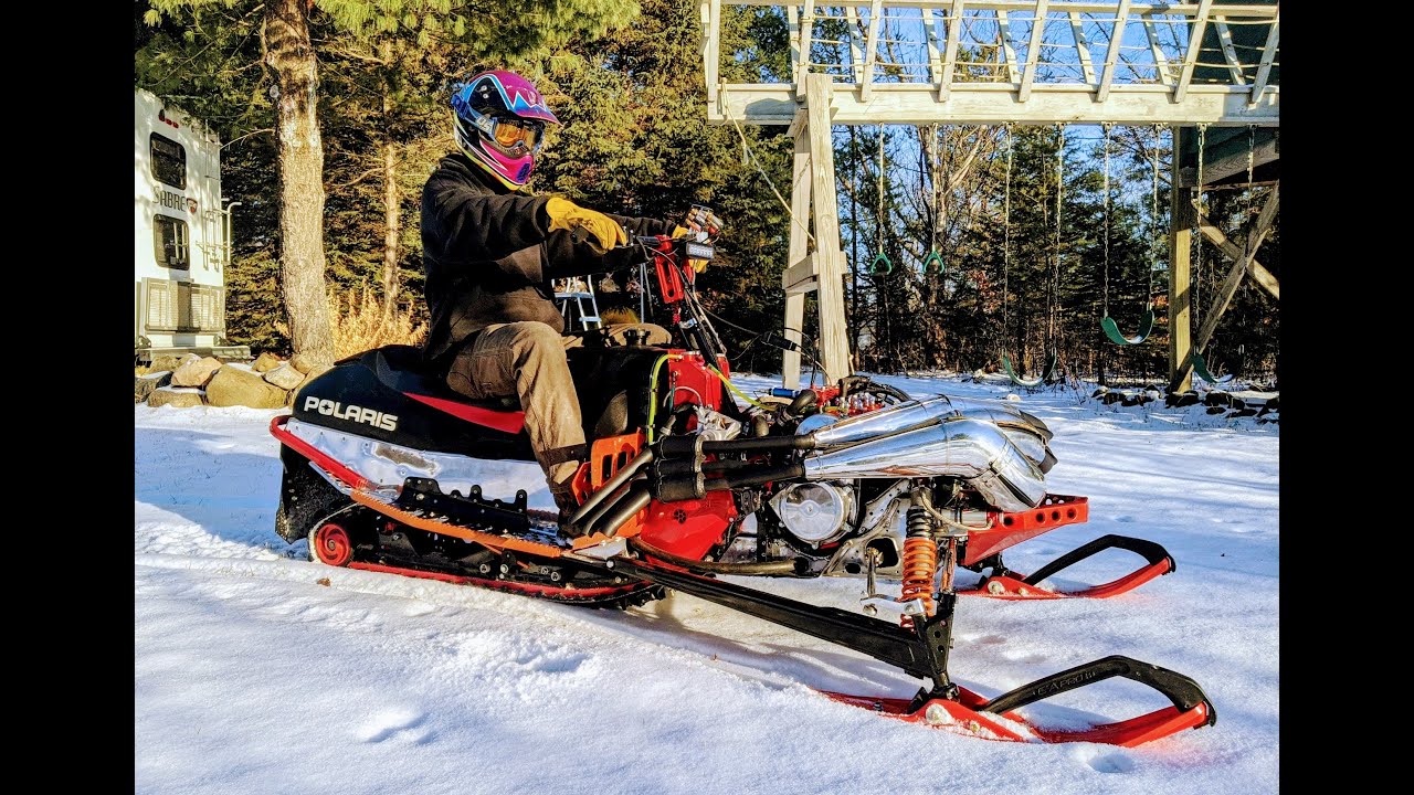 POLARIS PRO XR 800 TRIPLE TRIPLE CRAZY MOD