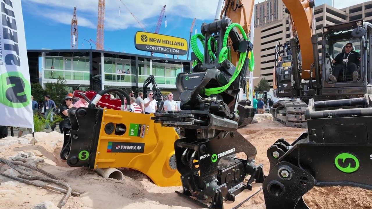 Steelwrist Brings Live Demos & Energy to CONEXPO Las Vegas (Aftermovie)