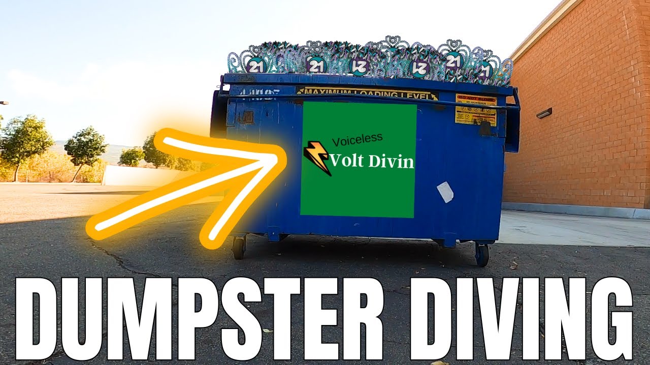 Voiceless Dumpster Diving ASMR No Talking Silent  S4E14