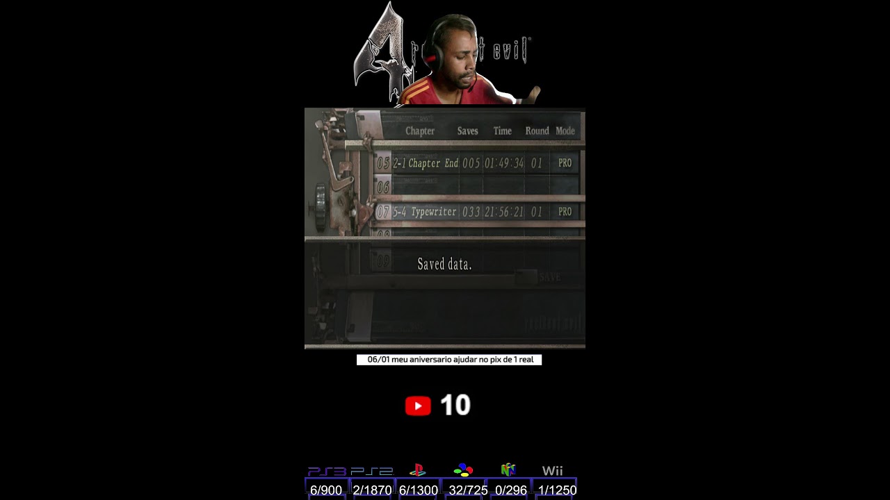 RE4 PS3 / PT7 MODO PRO / VERTICAL
