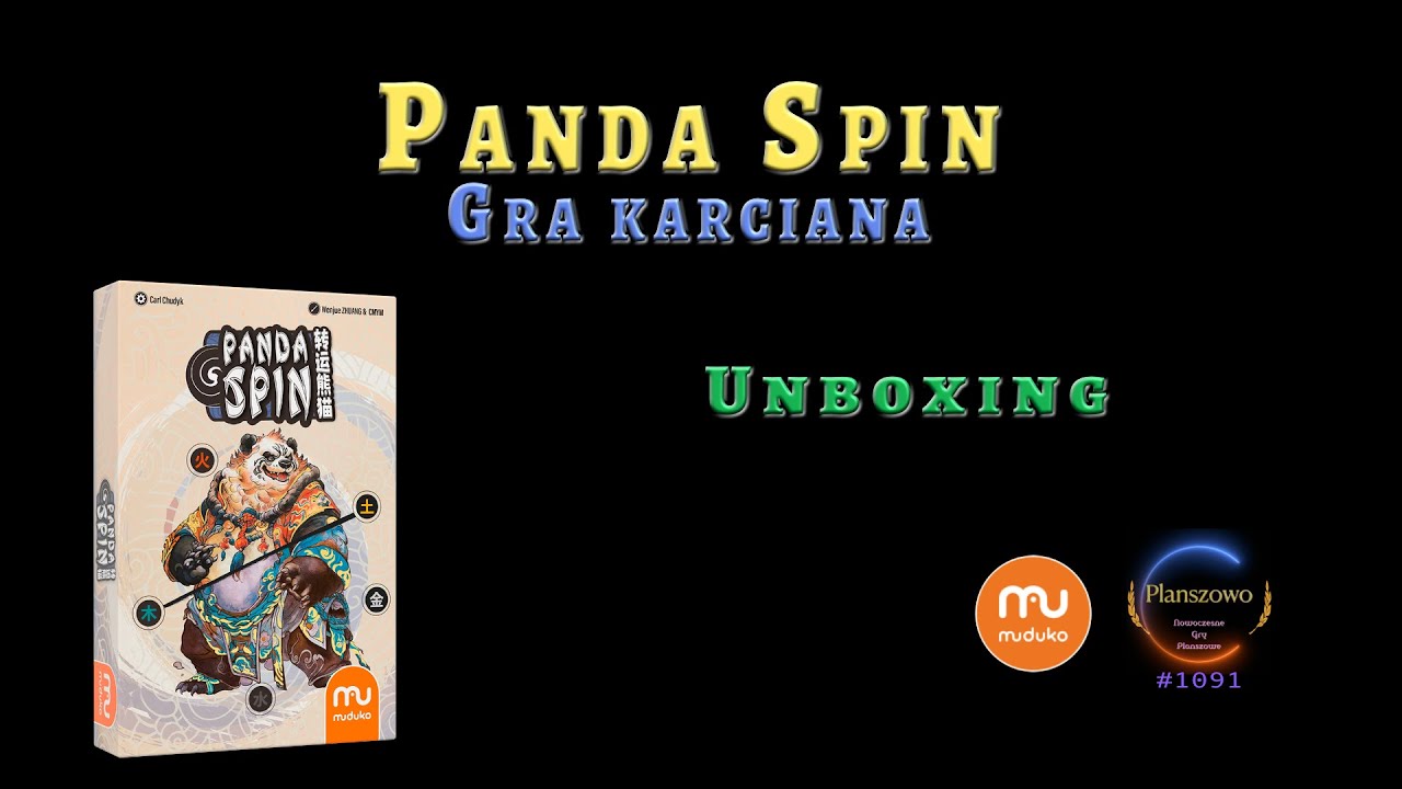 Panda Spin - Unboxing