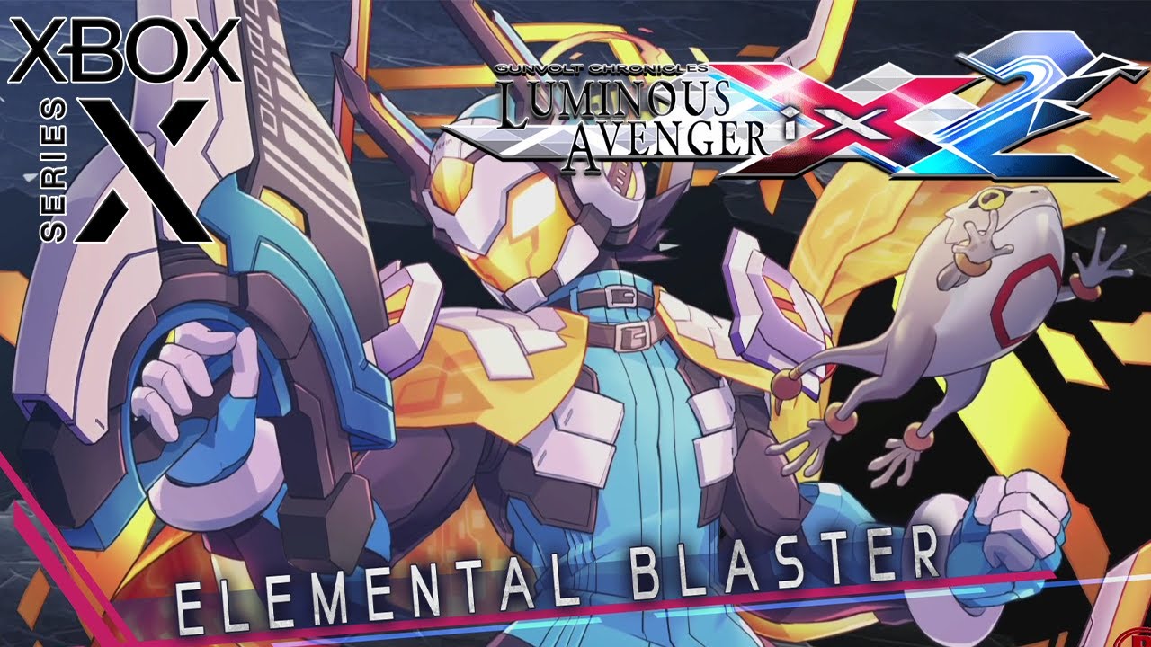 Gunvolt Chronicles: Luminous Avenger iX 2 - Special DLC Boss Jason Frudnick Gameplay [1080p 60fps]