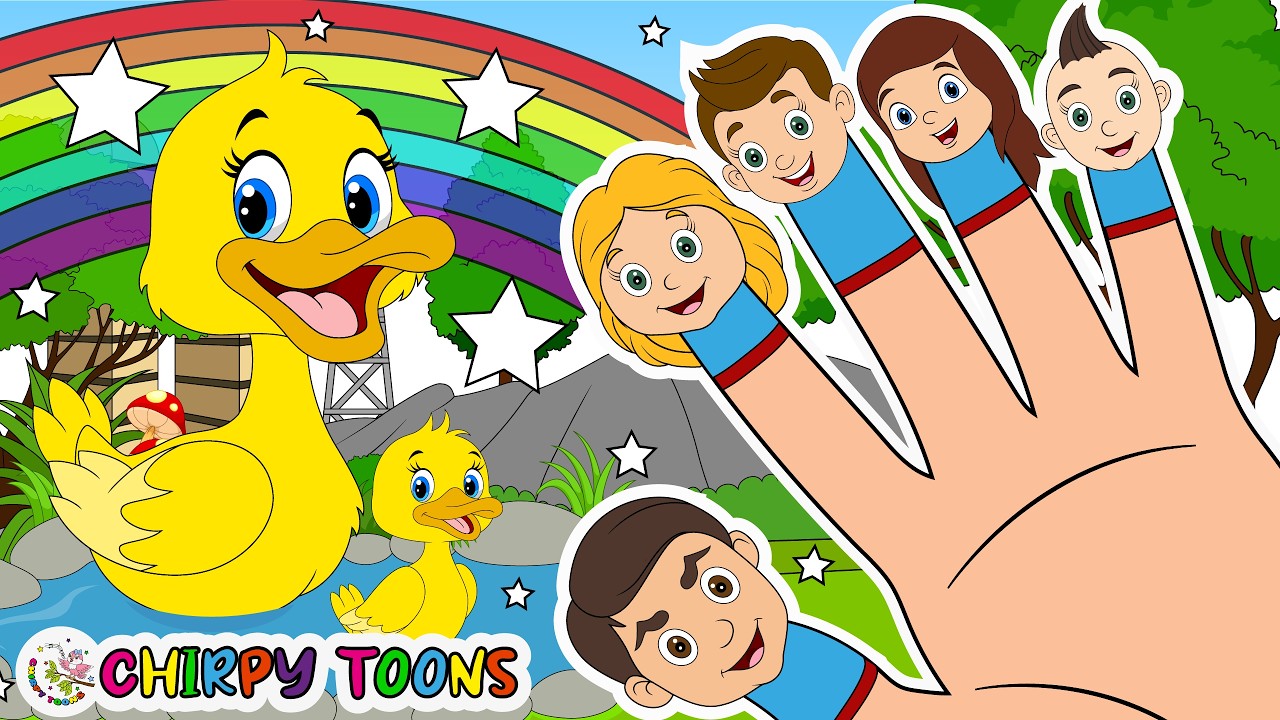 Finger Family + Five Little Ducks - Nursery Rhymes & Kids Songs | Five Little Ducks Poem