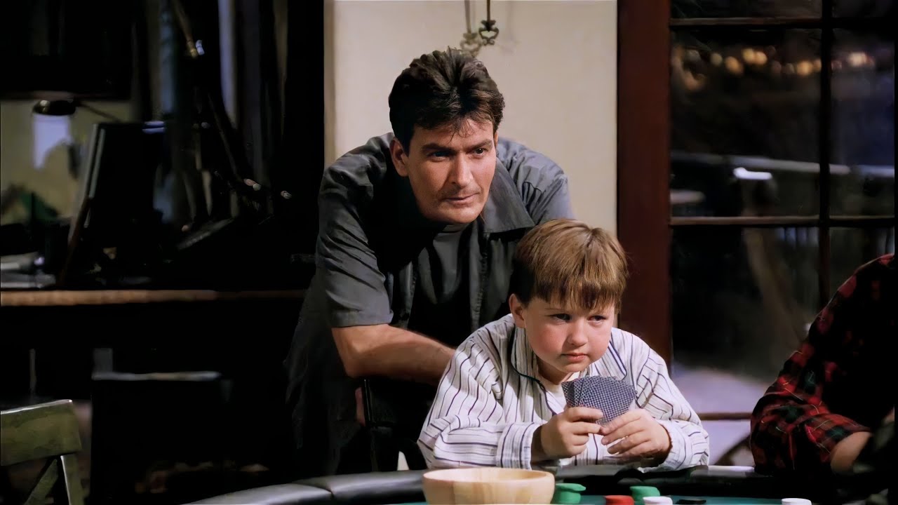 Charlie and Jake Plays Poker! | Two And a Half Men