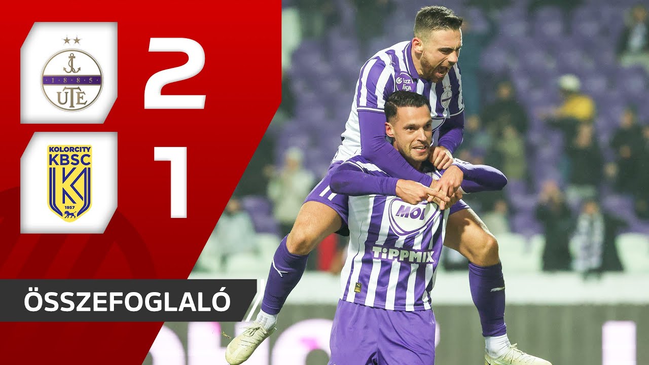 Fizz Liga: &Uacute;jpest FC&ndash;Kolorcity Kazincbarcika 2&ndash;1 | &ouml;sszefoglal&oacute;