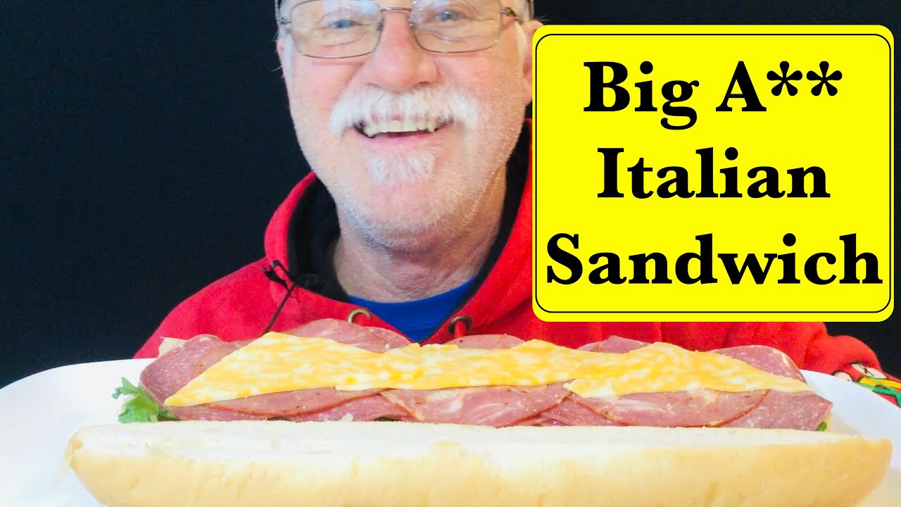 Bob Eat a BIG A** Italian Sandwich