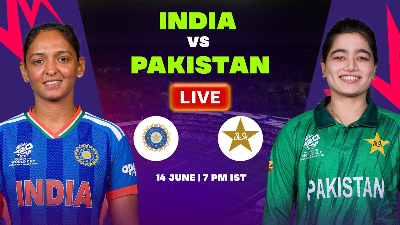 Match 6: India vs Pakistan | ICC Women&rsquo;s T20 World Cup 2026 | Female Cricket LIVE