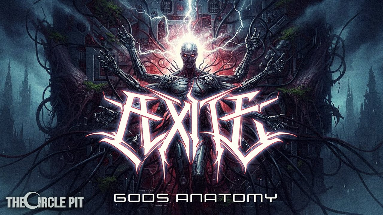 ÆXITE - Gods Anatomy (OFFICIAL LYRIC VIDEO) Technical Melodic Death Metal
