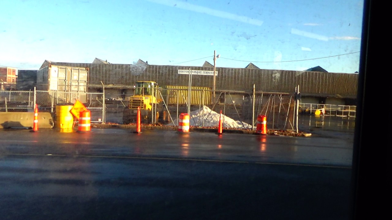MBTA Silver Line SL1 FULL RIDE Logan Airport Loop