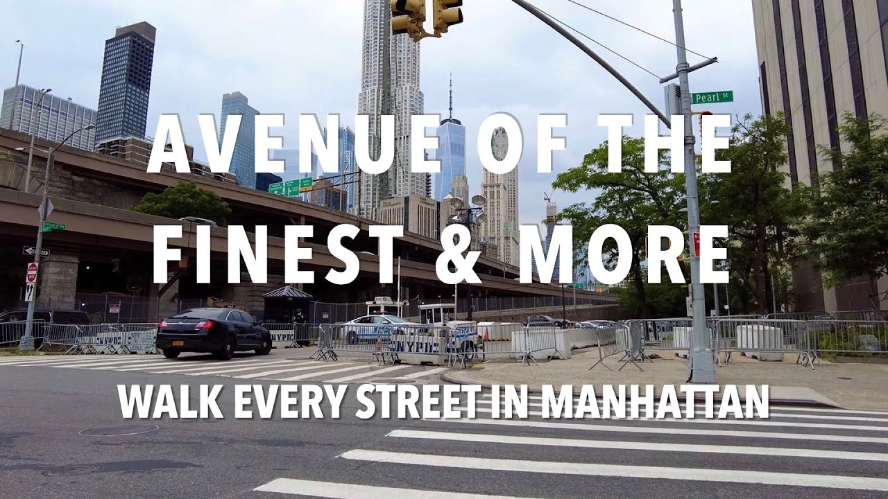Walking Manhattan | Robert F. Wagner Sr. Place & Avenue of the Finest | Civic Center & Two Bridges