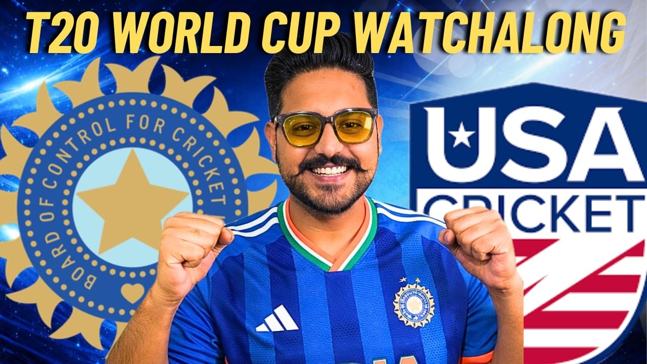 IND vs USA Watchalong LIVE  | T20 WORLDCUP