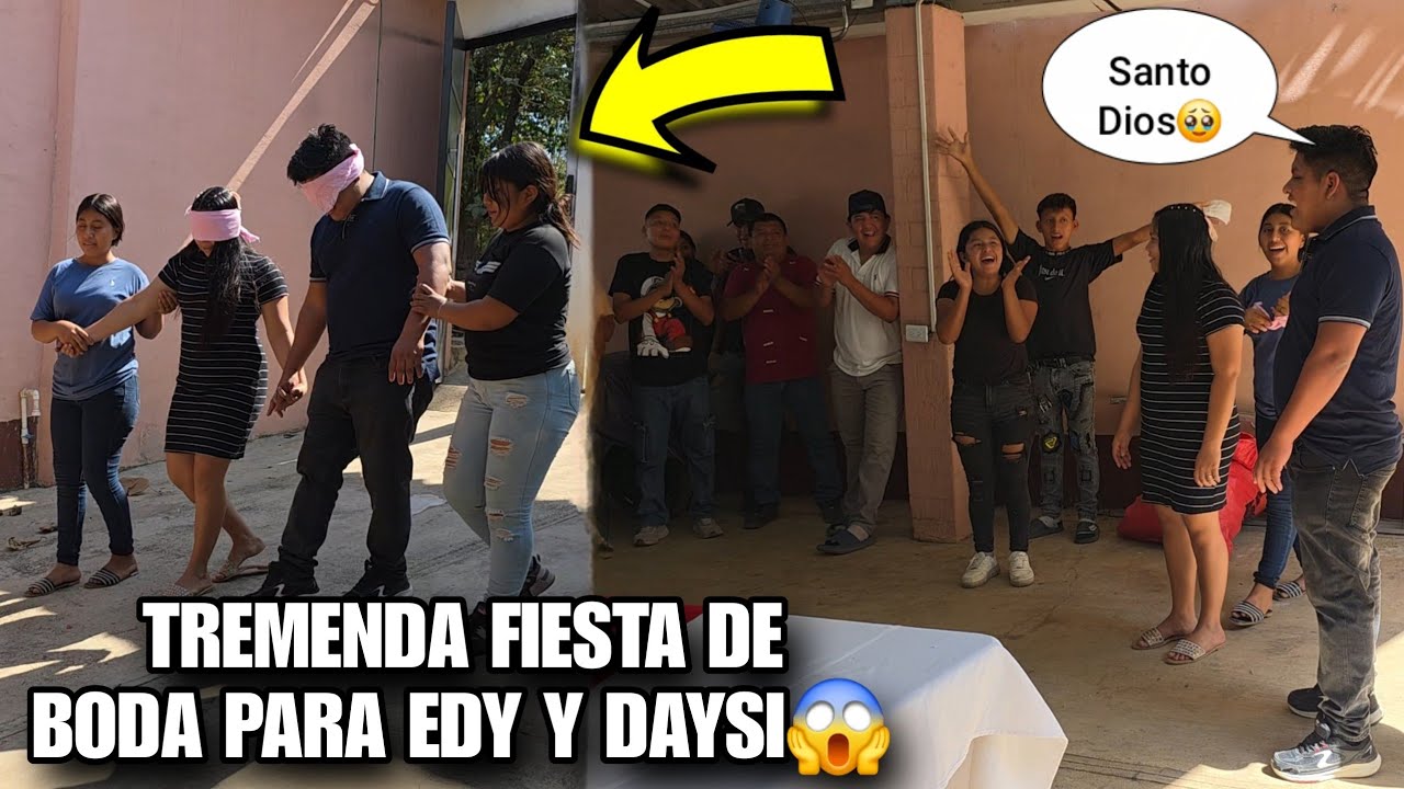 EDY y DAYSI Asi Reaccionaron Al Ver Tremenda Fiesta🥳Ellos No Podian Creer Al Ver Todo Esto😱