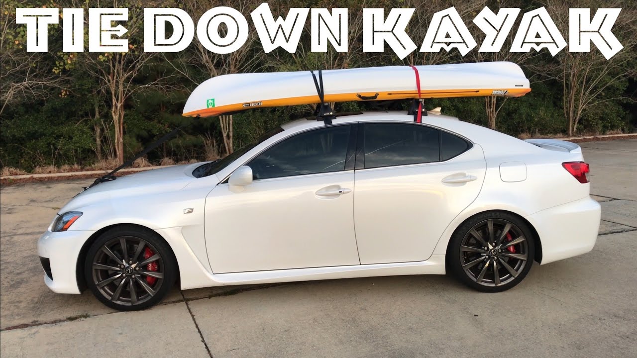 ✅Best Roof Rack for Kayak | ⛩ How to Load & Tie Down a Kayak on to a Car with A Roof Rack