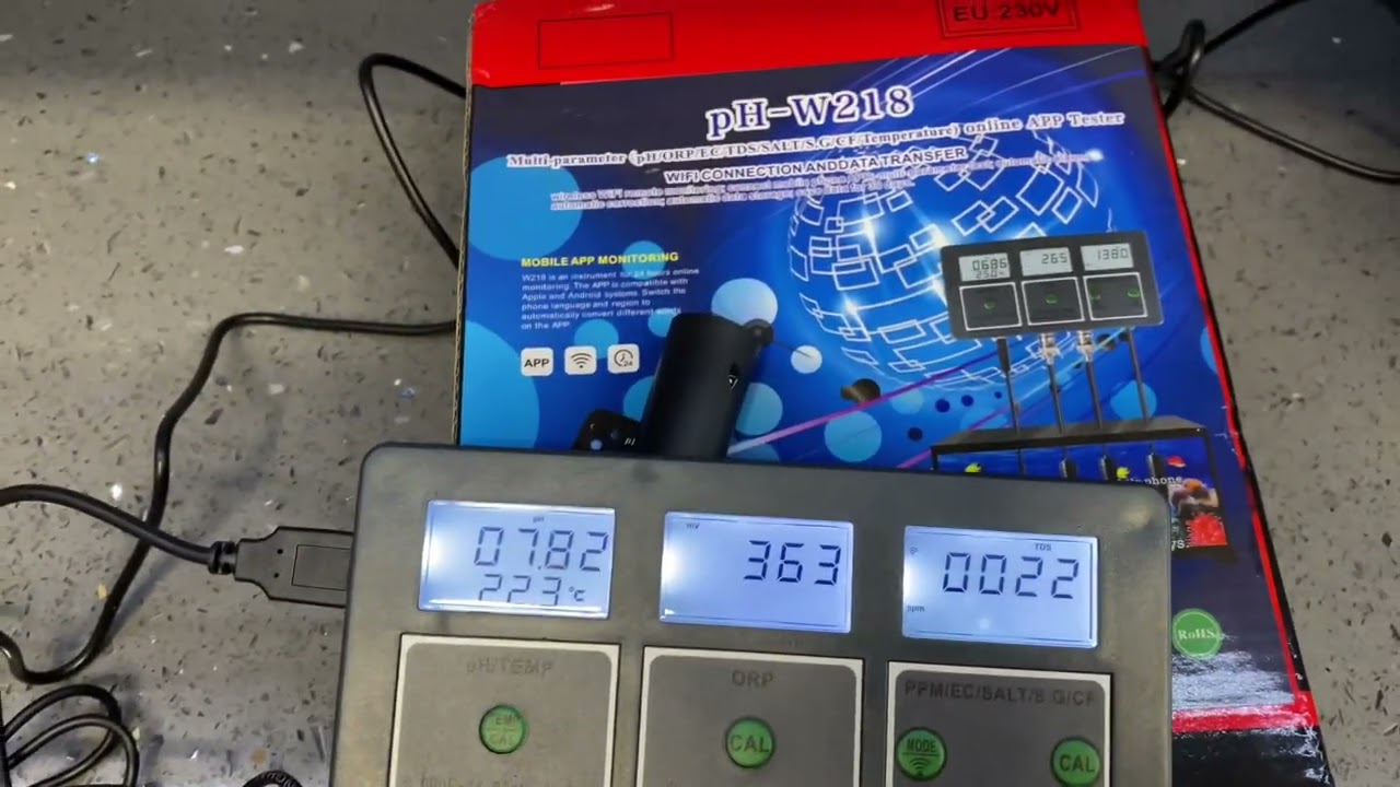 Multi-parameter pH-W218 wifi
