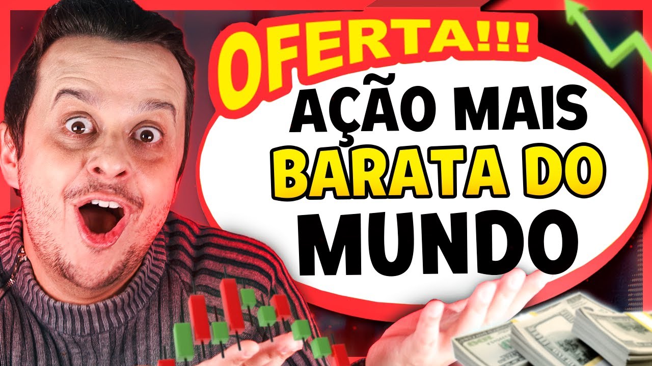 BOLSA DE VALORES: A AÇÃO MAIS BARATA DO MUNDO! OPORTUNIDADE para GANHAR DINHEIRO ou FURADA?