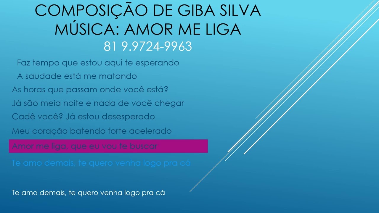 Amor me liga