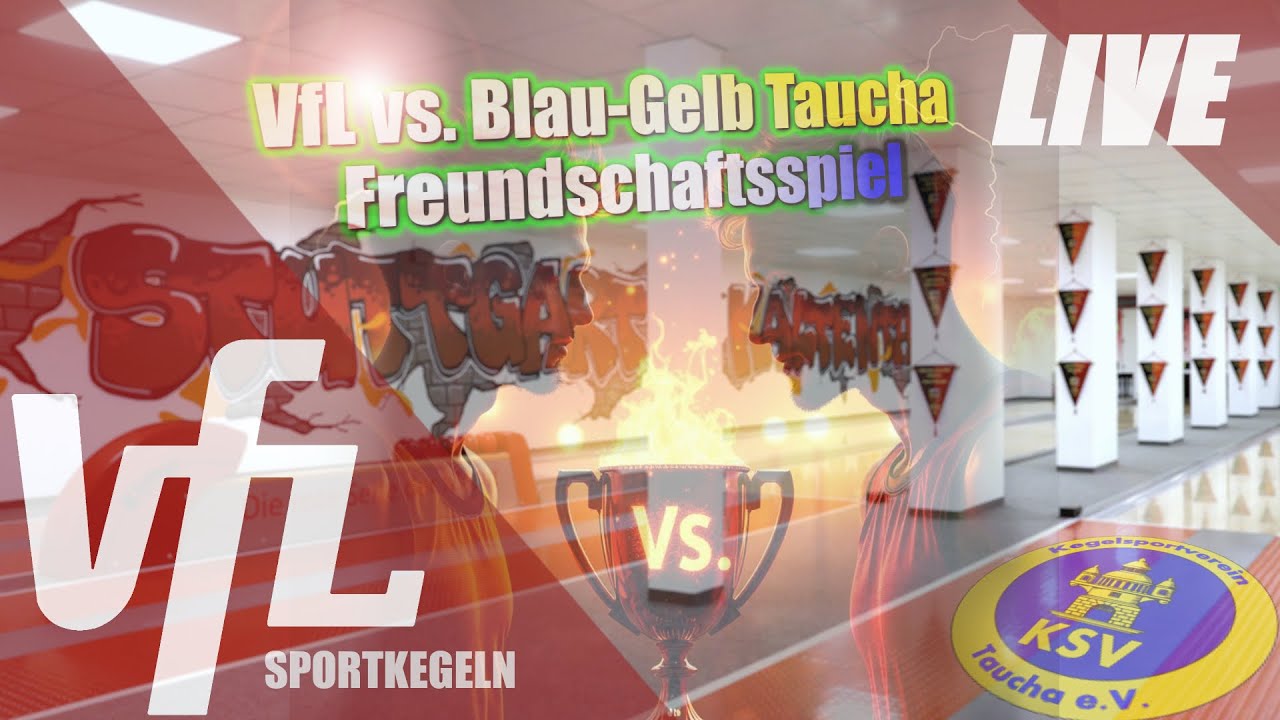 SPORTKEGELN: VfL Stuttgart-Kaltental vs. KSV Blau-Gelb Taucha (Freundschaftsspiel, 9. Aug. 2025)