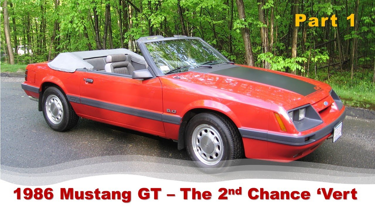 1986 Mustang GT Convertible Restoration, Part 1