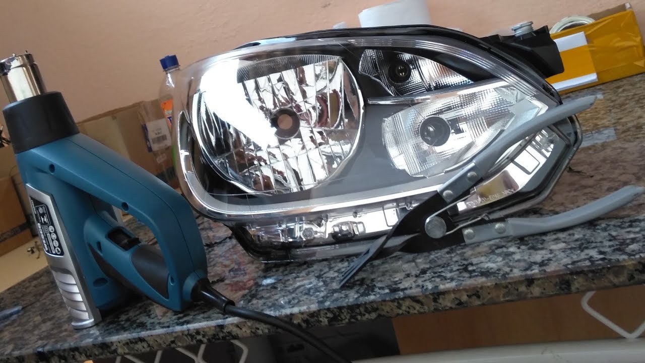 Como tirar lentes de farois impossiveis de abrir