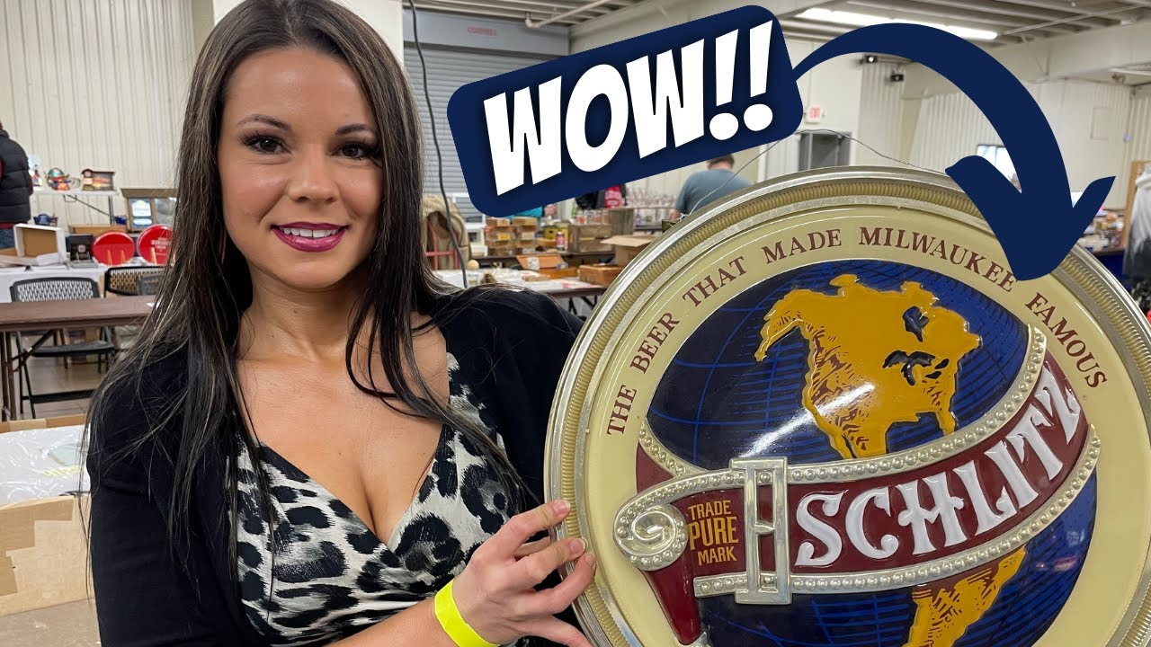 BEST Beer Sign Show in Milwaukee?  I was SHOCKED by all the Breweriana!