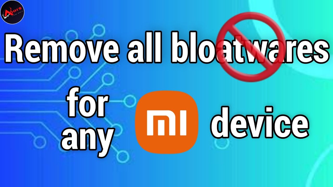 How to debloat any Xiaomi Devices
