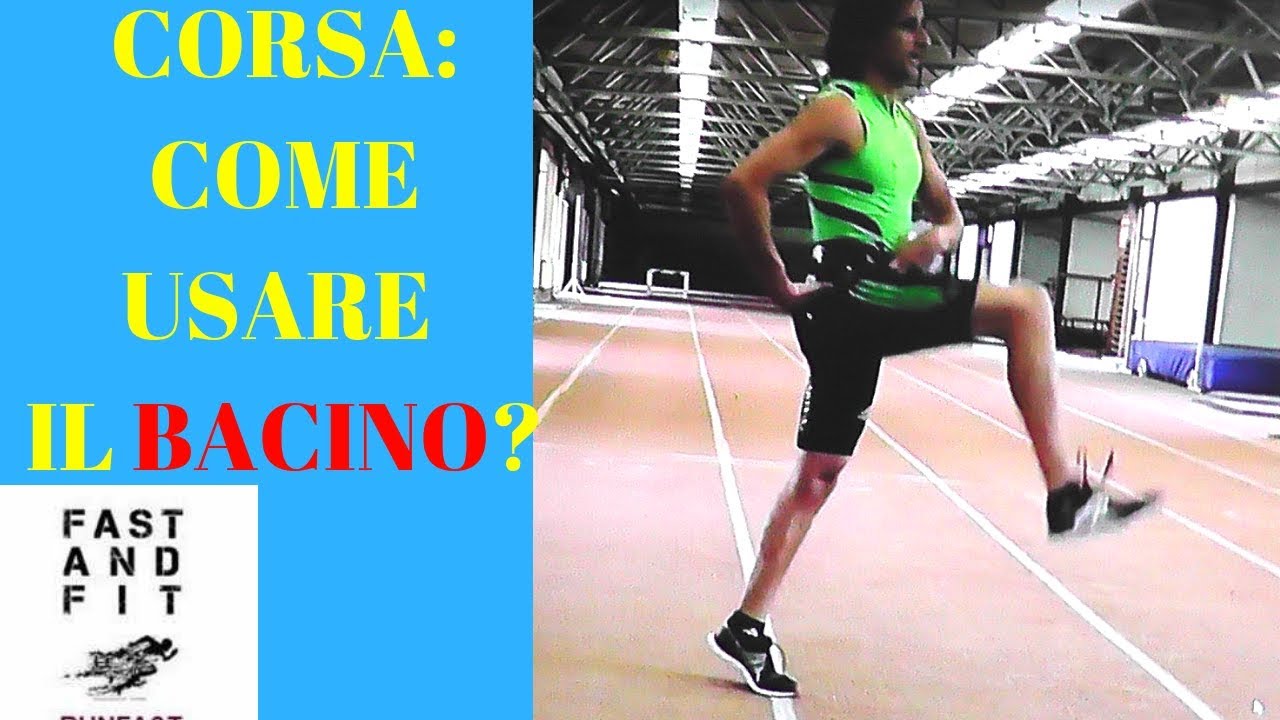 TECNICA DI CORSA: 10 Consigli su come usare il BACINO per correre veloce (Run Fast!)