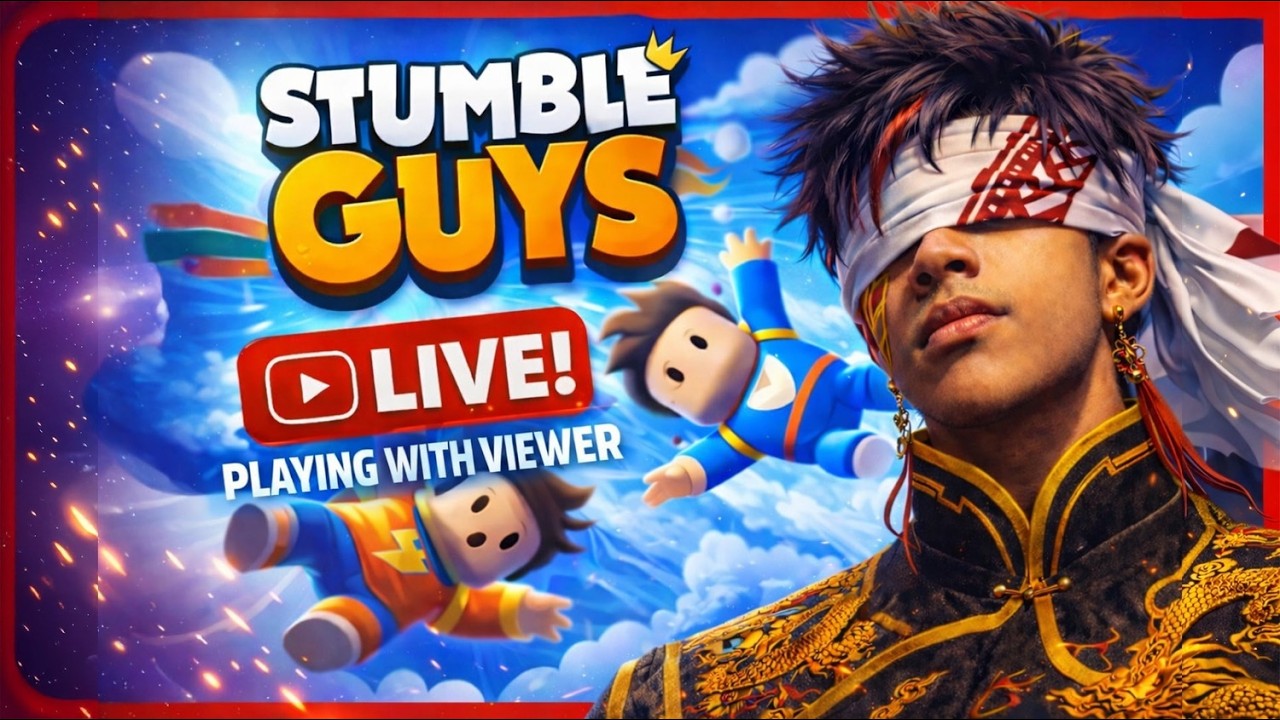Stumble Guys Live | Pro Player he Bolte !!@Infernoking4 #stumbleguyzlive #stumbleguys