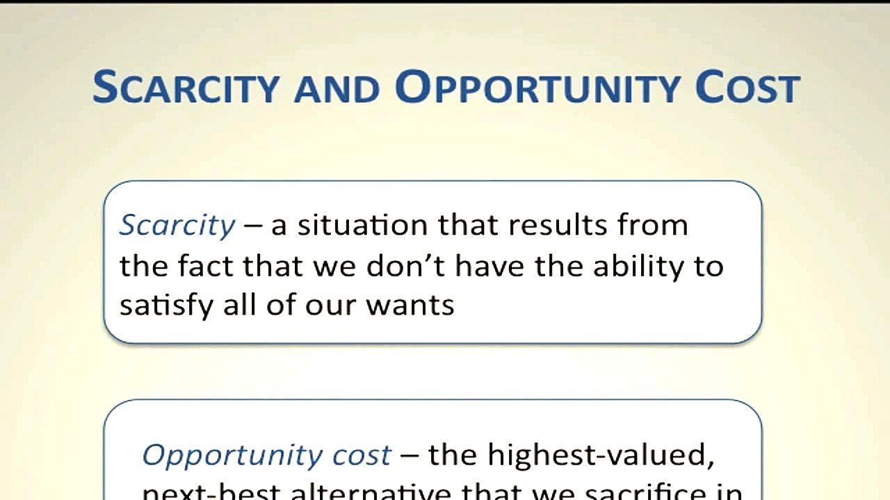 Introduction to Economics: Scarcity and Opportunity Cost | Episode 35