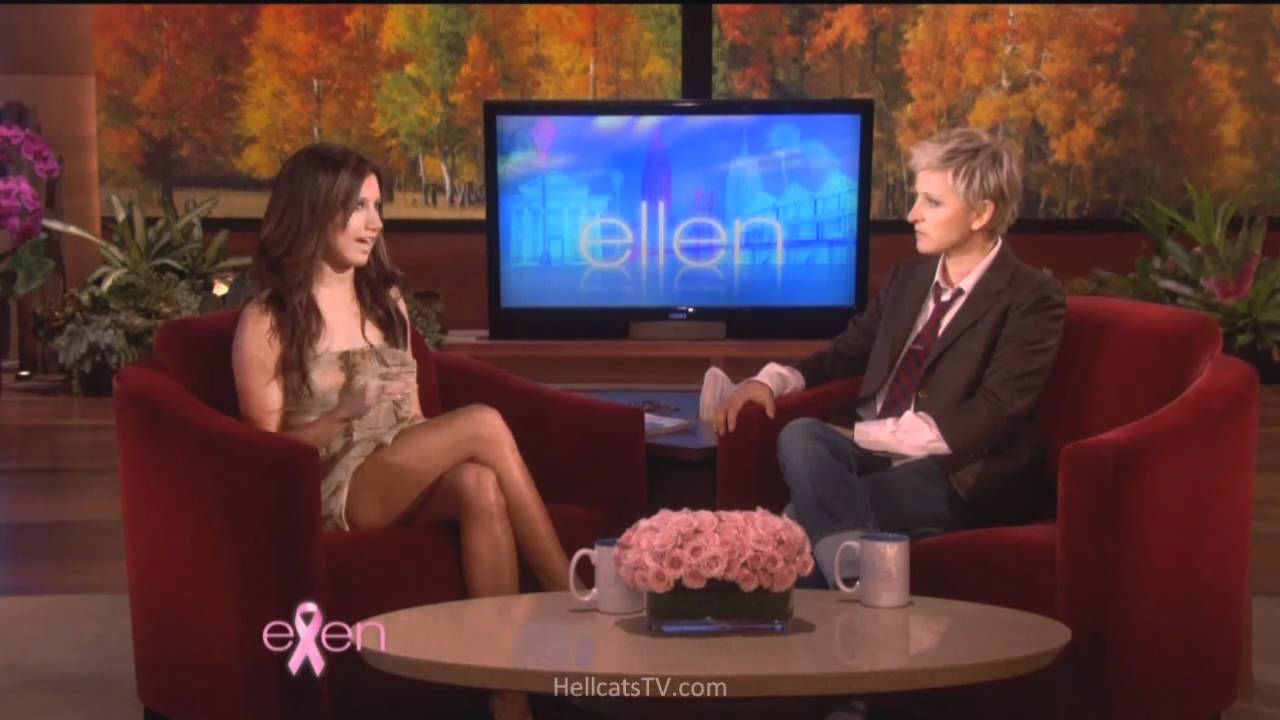 Hellcats Ashley Tisdale on Ellen HD