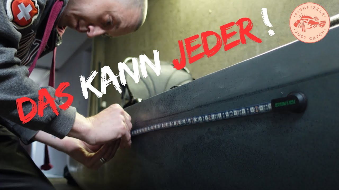 L.E.D. von YAK-POWER ! Einbau am ANGLERKAYAK - Native SLAYER Max. Proppel 12.5 | FishFizzle