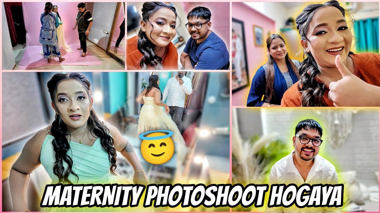 Finally Maternity Photoshoot Hogaya | Feeling Happy and Relaxed | Family Vlogs