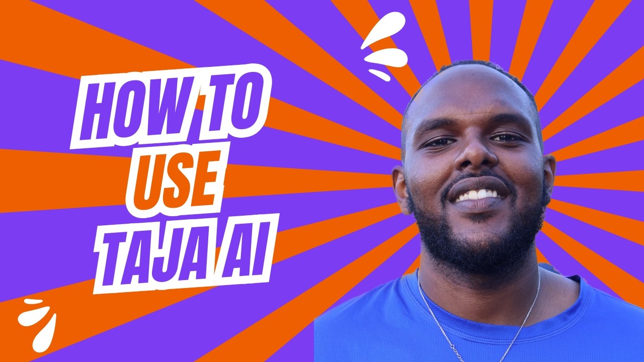 How To Use Taja AI (Latest Tutorial)
