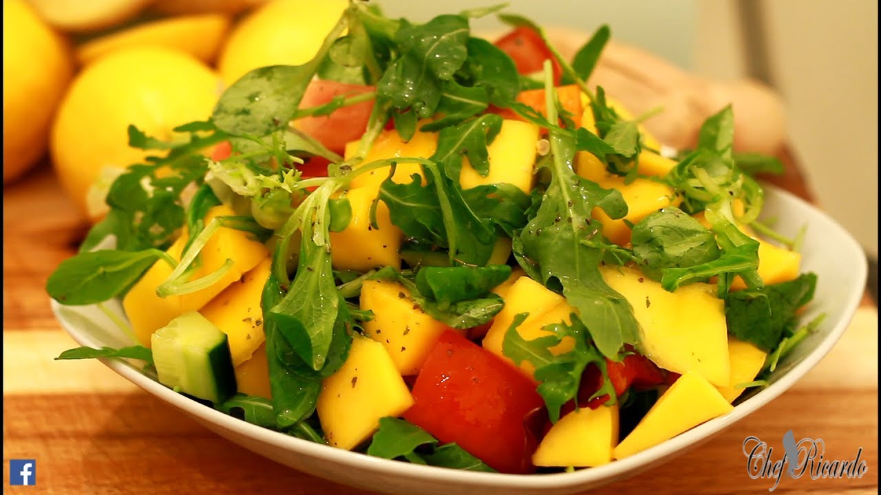 Amazing Mango Salad (Healthy) | Recipes By Chef Ricardo