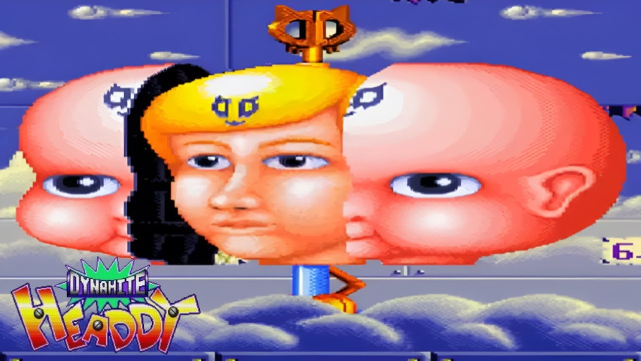 Dynamite Headdy All Bosses (No Damage With Ending) Genesis/Megadrive