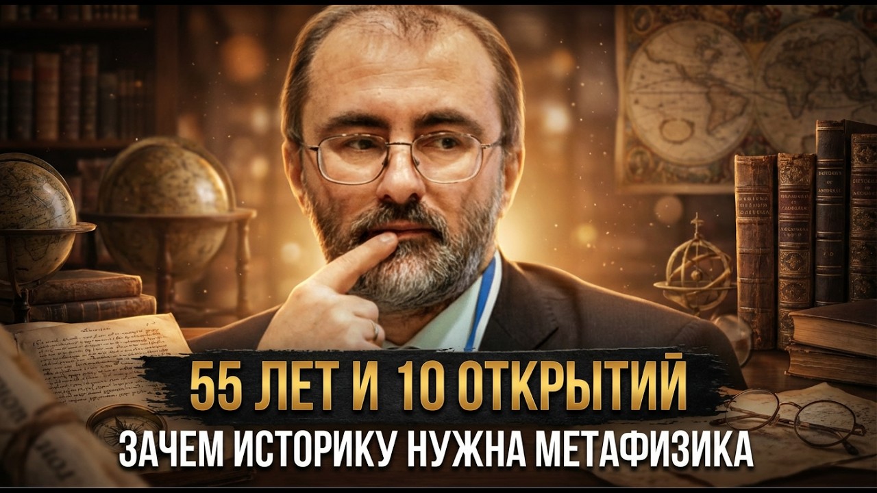 55 ЛЕТ И 10 ОТКРЫТИЙ. Зачем историку нужна метафизика | Вардан Багдасарян