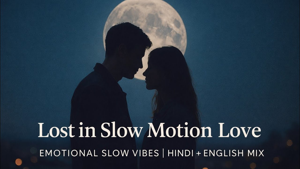 Lost in Slow Motion Love | New Song Emotional Slow Vibes | Hindi + English Mix Music #song #hindi