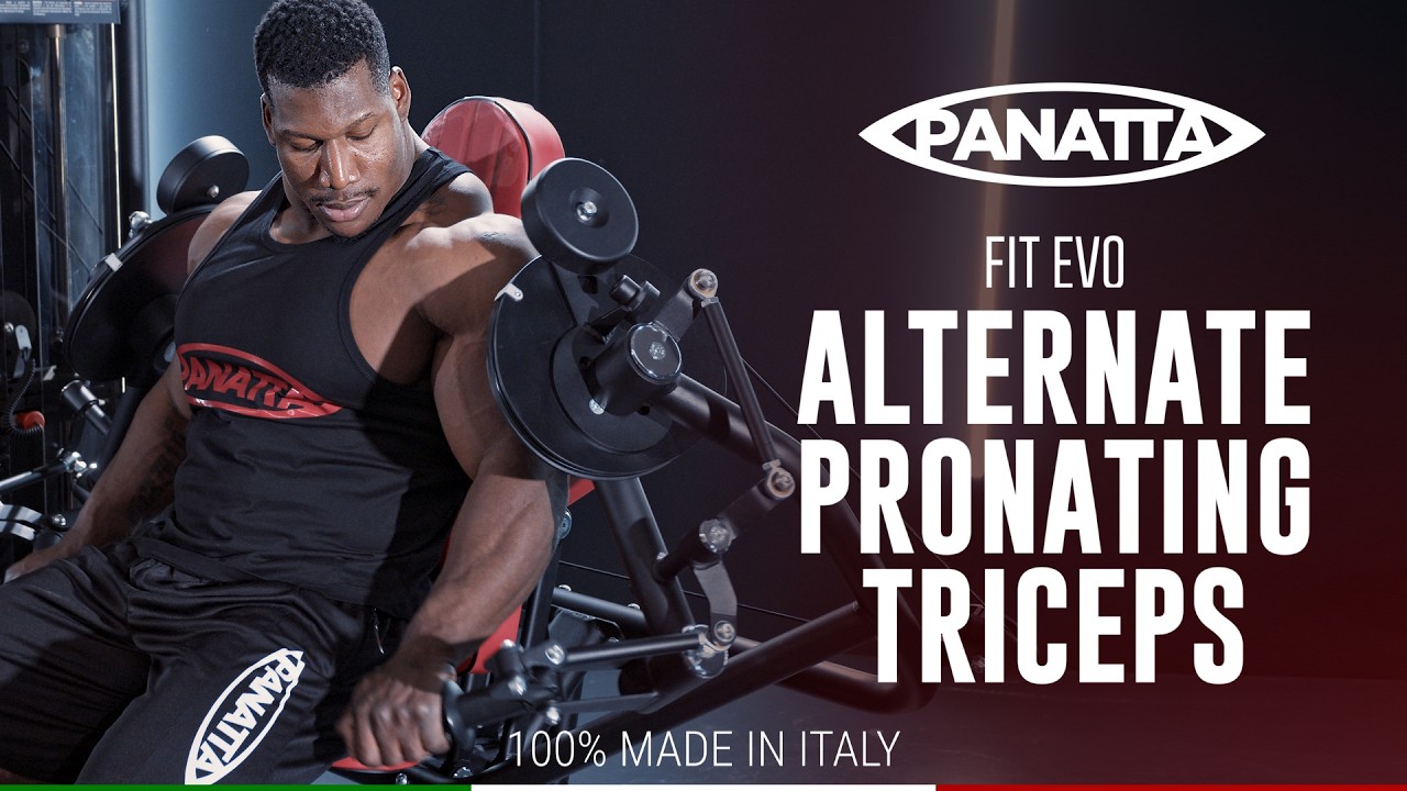 Build stronger triceps with the Alternate Pronating Triceps Machine | Panatta