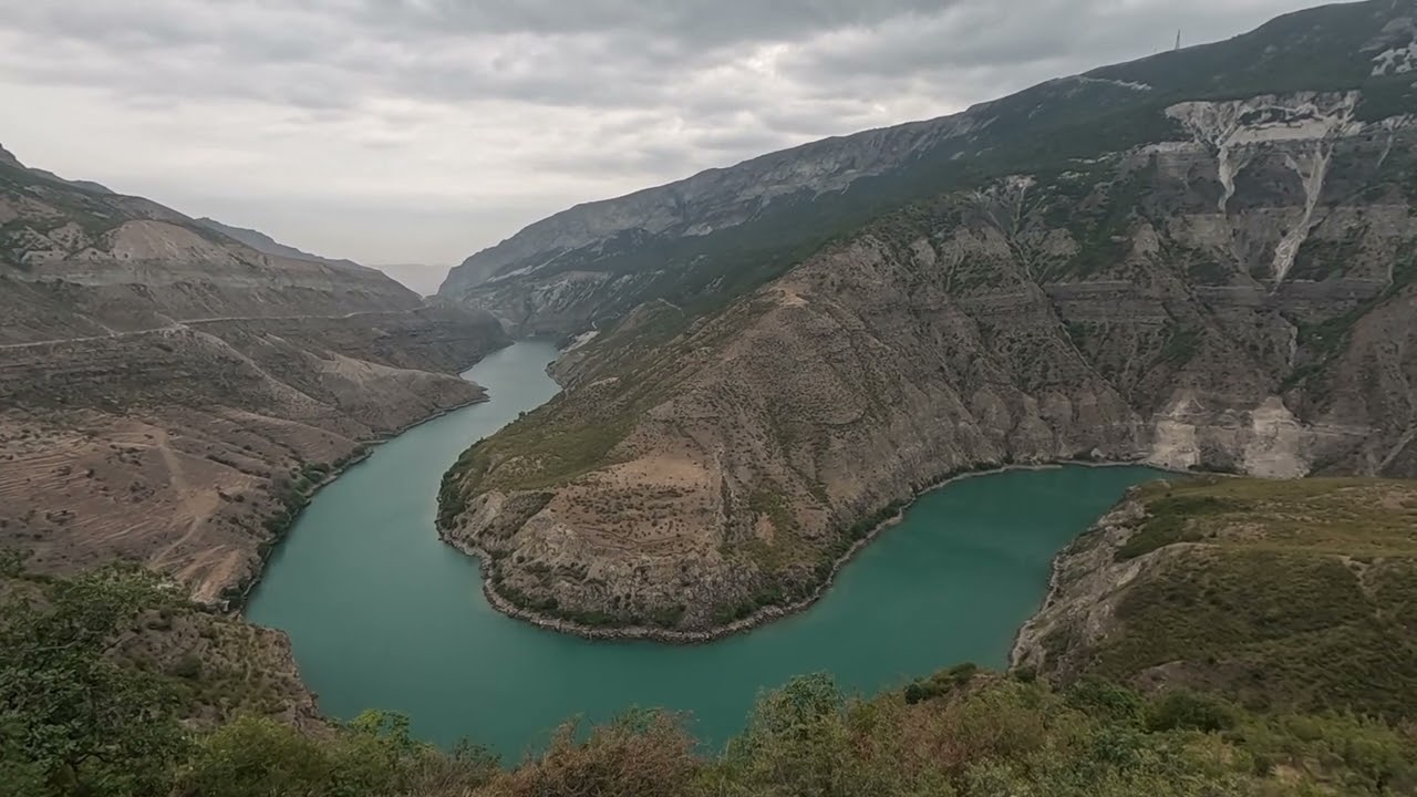 Дагестан. Зиплайн над Сулакским каньоном