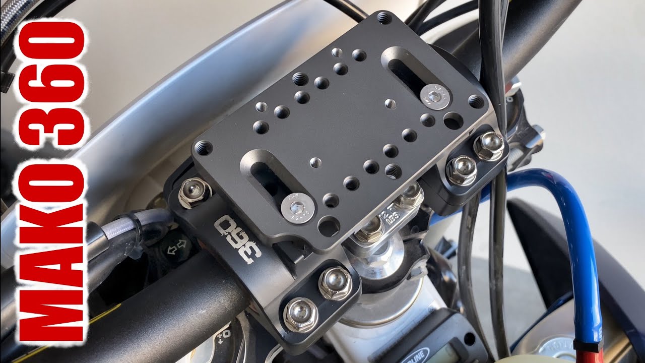Mako 360 XC Gear | BEST Dirt Bike Bar Mount Vibration Damper | KTM 350
