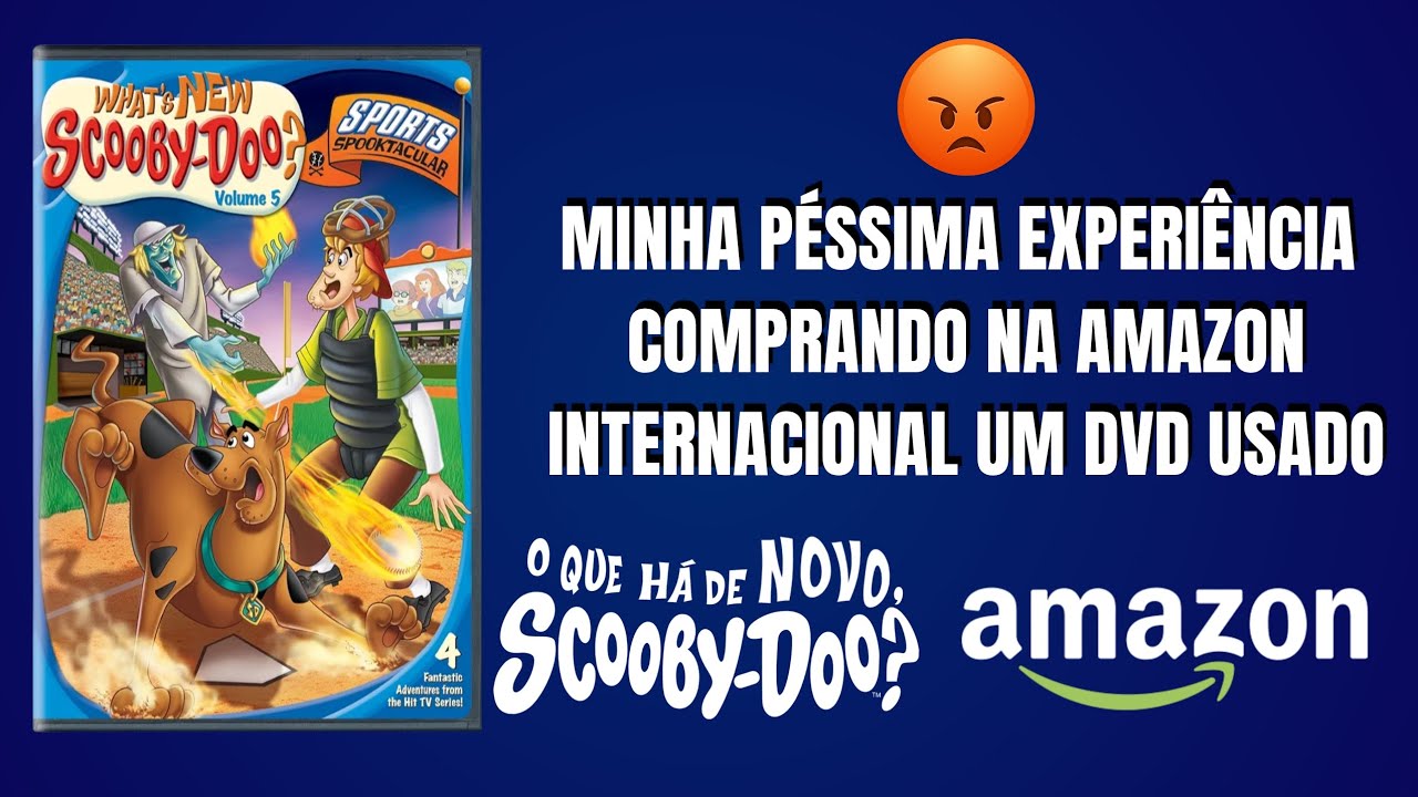 MINHA PÉSSIMA EXPERIÊNCIA COMPRANDO UM DVD INTERNACIONAL USADO NA AMAZON 