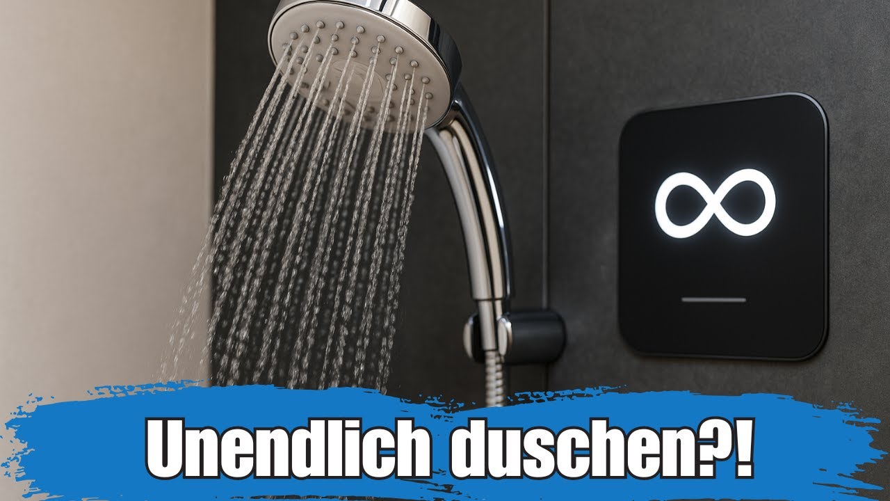 Dauershower im Wohnmobil – Unendlich duschen mit nur 5 Litern Wasser! 🚿♻️