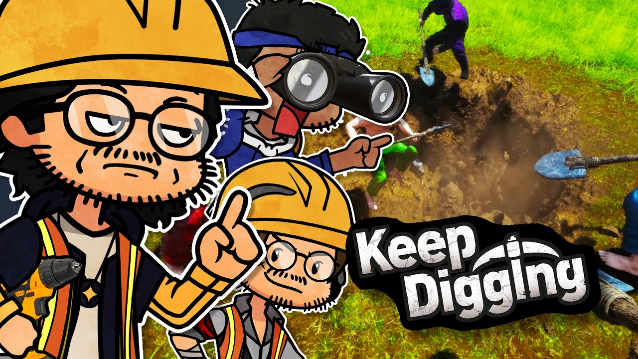 LE CONCEPT ? ON CREUSE UN TROU - KEEP DIGGING - CLUB PINGOUIN