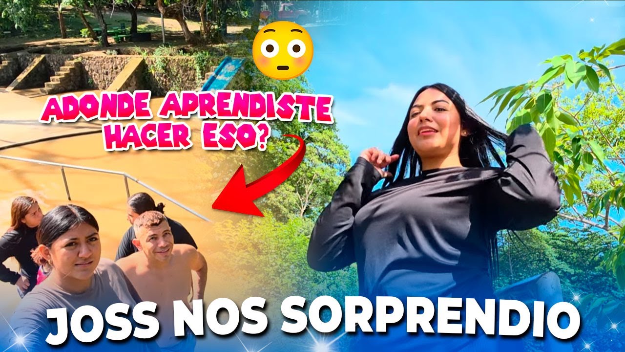 JOSSELINE LE CERRO LA BOCA A CAMARON. Joss no ha dejado de ser guerrera y lo demostró con esto...