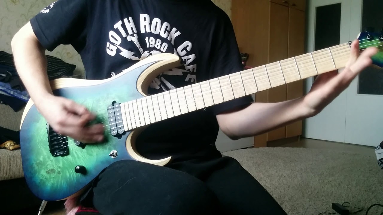 7-ми струнная электрогитара IBANEZ RGDIX7MPB IRON LABEL. Тест гитары