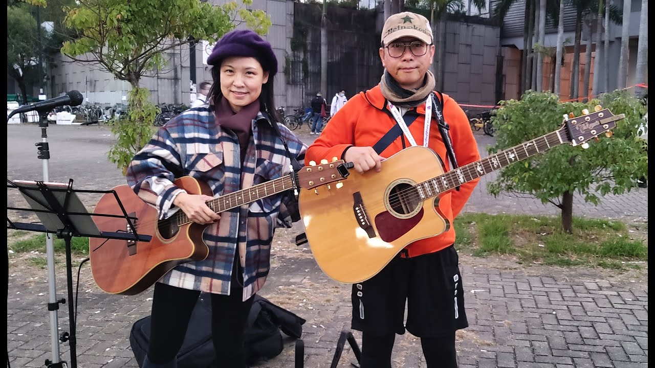 M&S BUSKING AGAIN 第一站(2/2) 2022-1-11@Kam Sheung Road Station S Exit