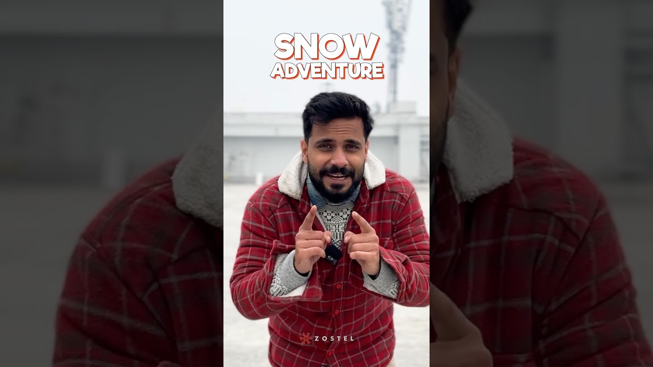 India's Snowboarding Secrets REVEALED #snow #mountains #zostel