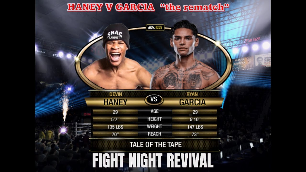 FIGHT NIGHT REVIVAL BOXING BOXEO - RYAN GARCIA vs. DEVIN HANEY 2