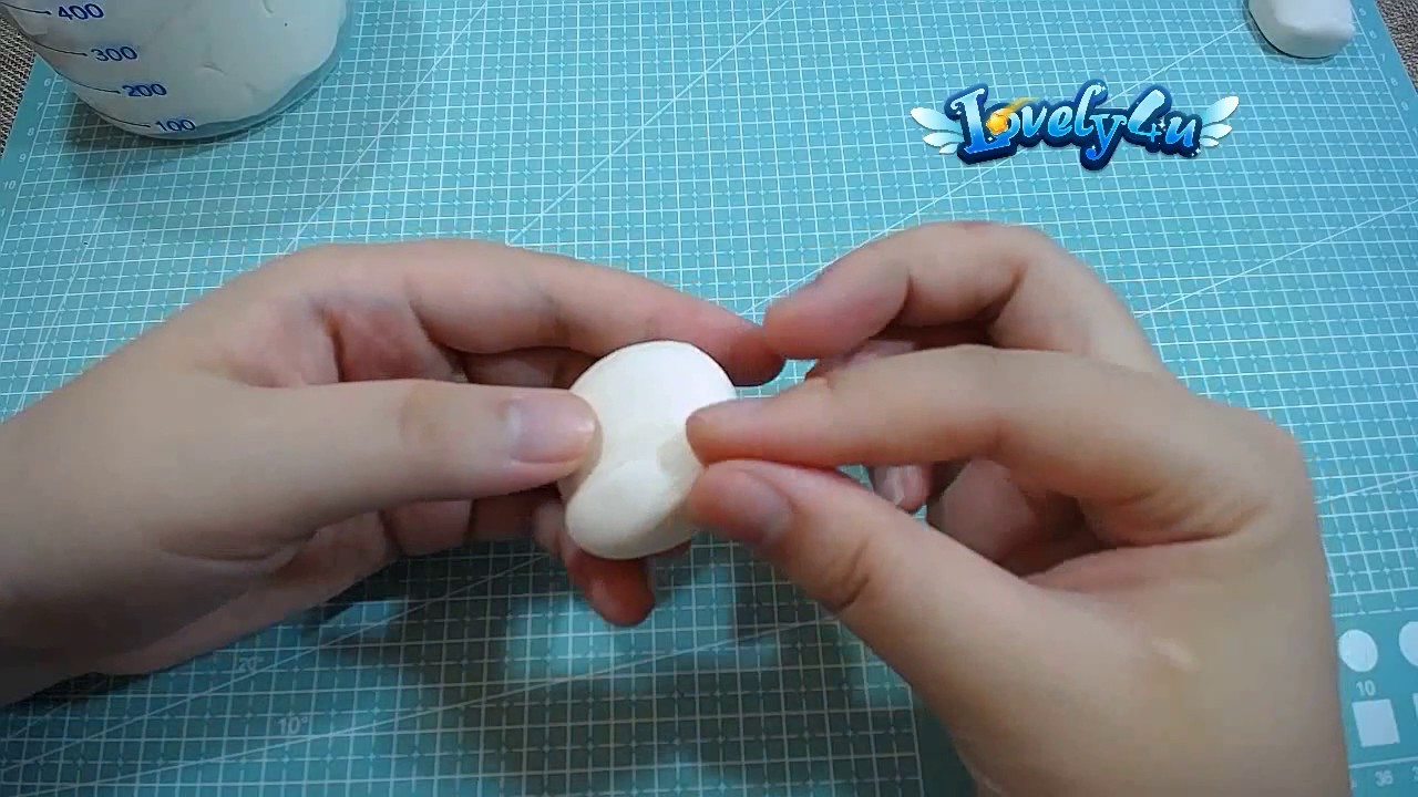 8】How to sculpt face【Clay Tutorial/ Anime Figure/ DIY/Lovely4u】