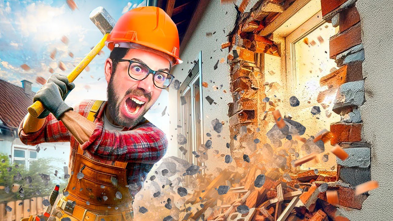 SIMULADOR DE DEMOLICIÓN DE CASAS 😱 | Deconstruction Simulator